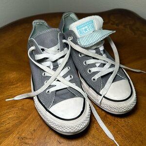 Converse Chuck Taylor All Star Ox Double Tongue Shoes Grey